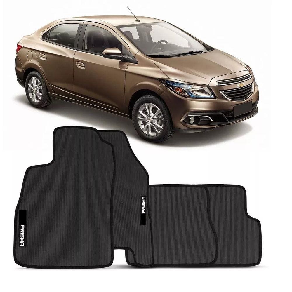 Jogo Tapete Carpete Pvc Prisma 2013 A 2019 4 Peças