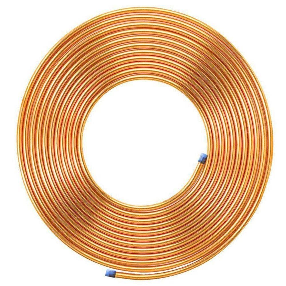 Tubo De Cobre Flexível 1/2 Panqueca 15 Metros
