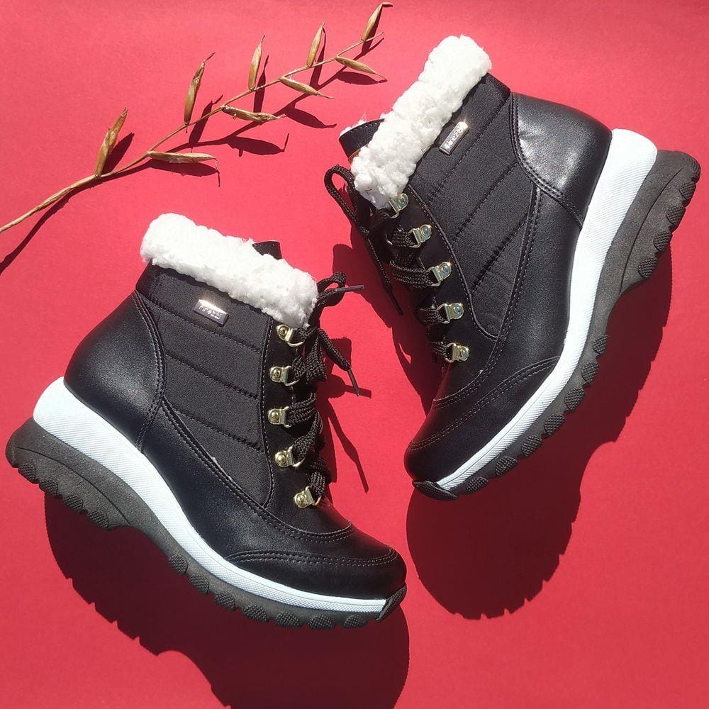 Bota El Quique Napa Preto com Nylon