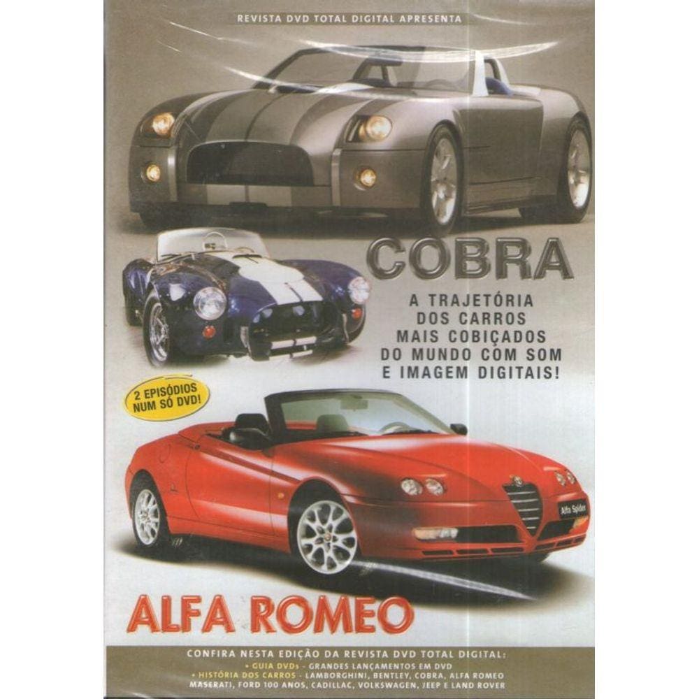 DvD Cobra e Alfa Romeo DVD Total