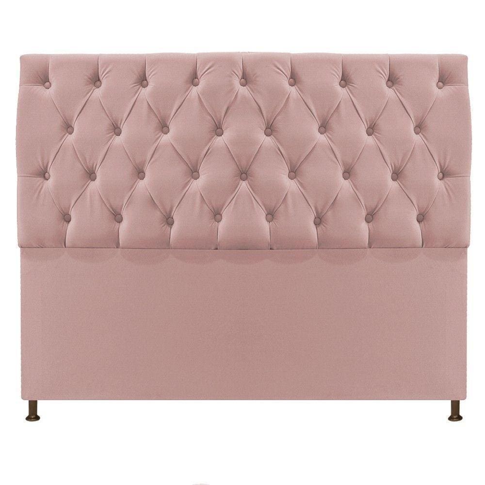 Cabeceira Sofia 140cm Rosê