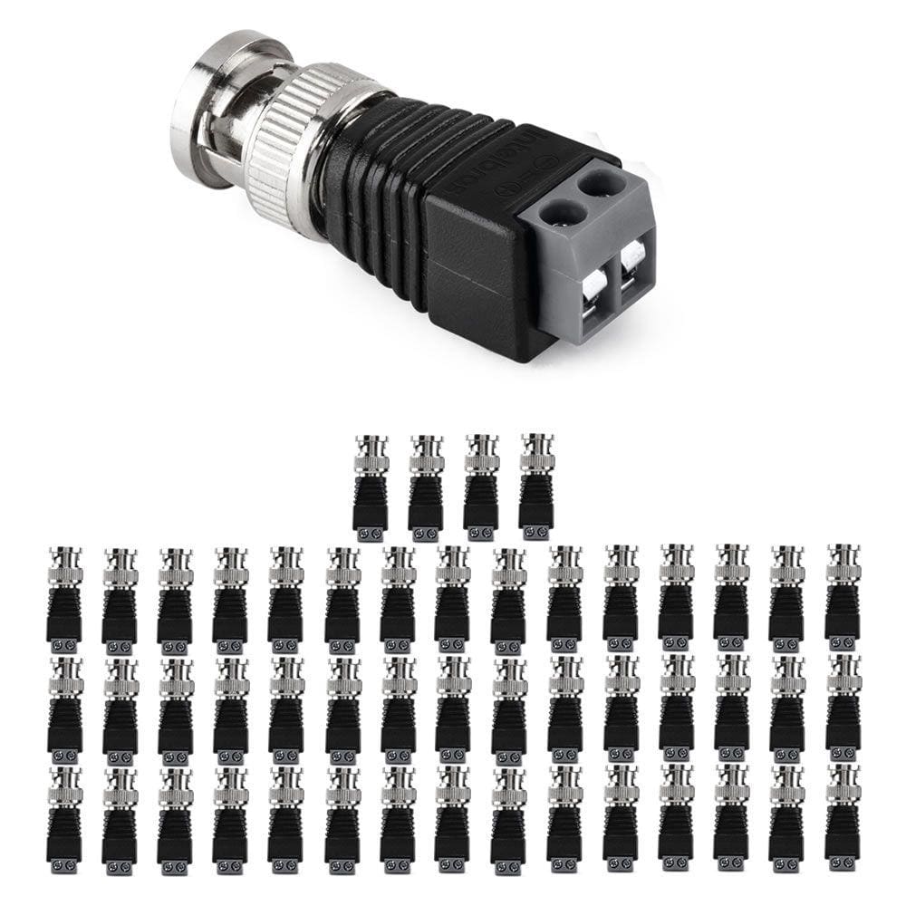 Conector BNC Borne Macho (Pcte 50pçs) CONEX 1000 Intelbras
