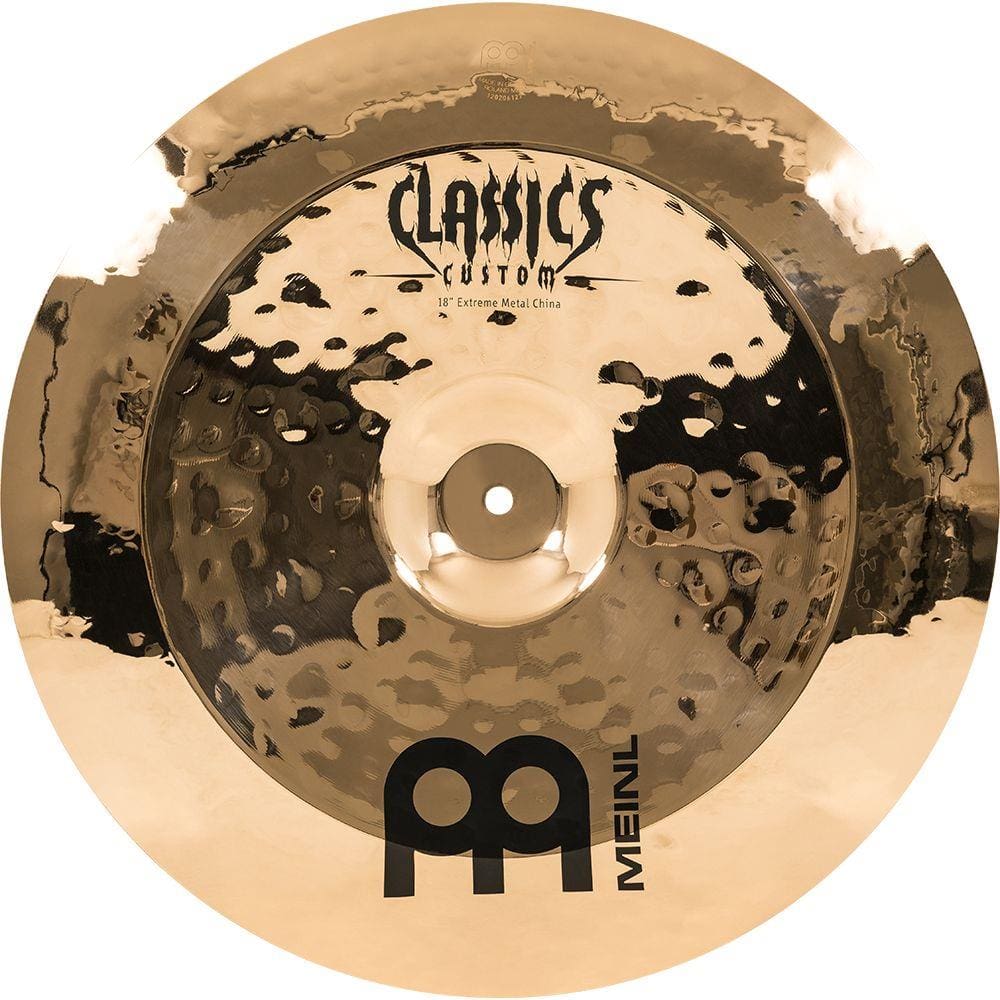 Prato de bateria China 18” Meinl - Classics Custom Extreme Metal