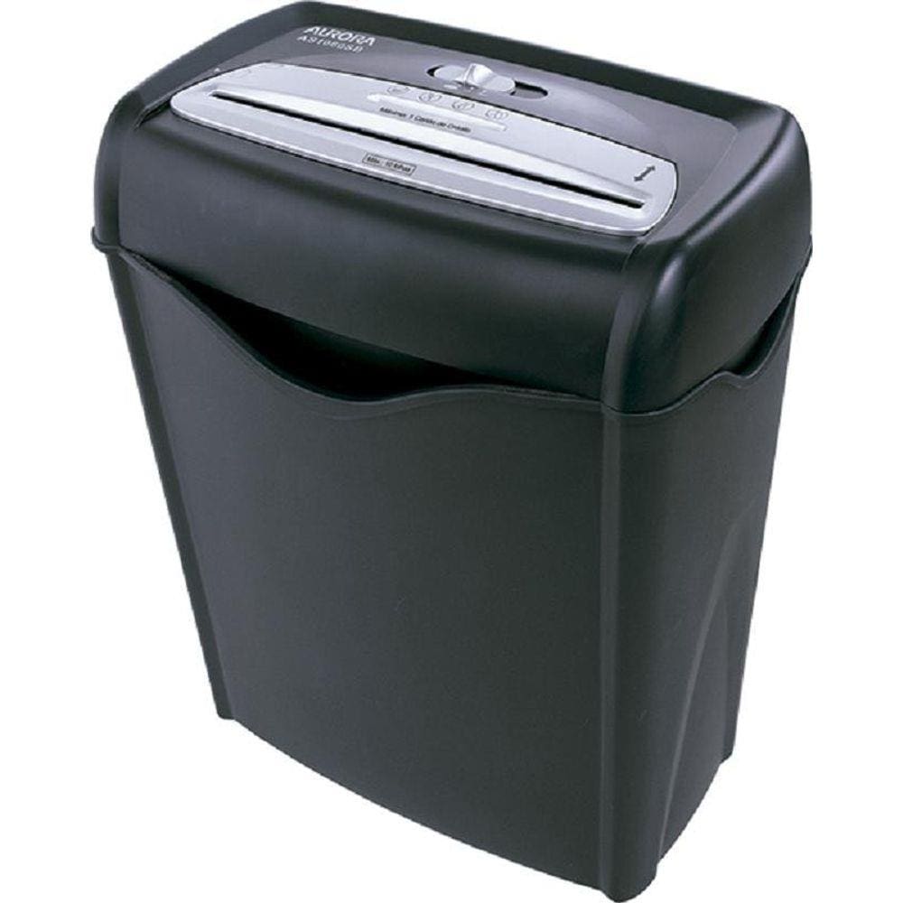 Fragmentadora Trituradora Papel 10Fls Picotadora Cartão 110V