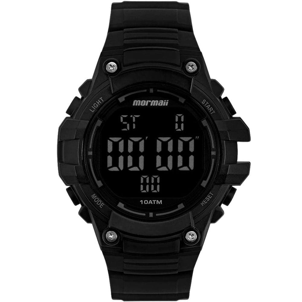 Relógio MORMAII masculino digital preto MO3481AA/8C