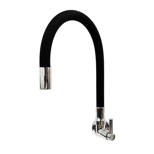Torneira Cozinha Parede Gourmet Preta Flexível 1/4 Volta C62 Menor preço em Torneira Cozinha Parede Gourmet Preta Flexível 1/4 Volta C62