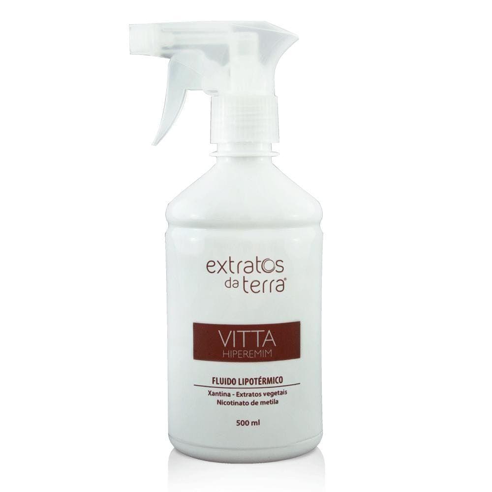 Vitta Hiperemim Fluido Lipotérmico 500 ml Extratos Da Terra