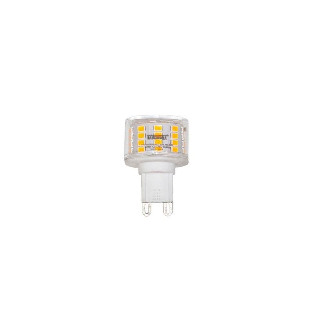 Lâmpada Led Taschibra Halopin Compact 3,5W G9 Bivolt 2200K Luz Amarela