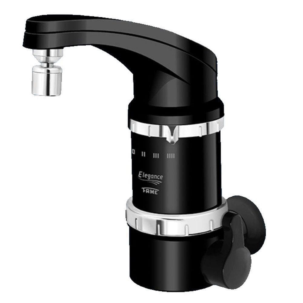 Torneira Elétrica Elegance Preta 4T 5400W 220V Fame