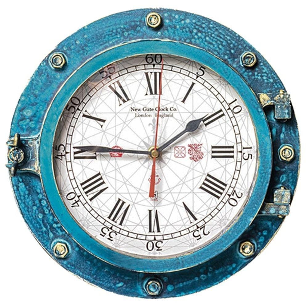Relógio Escotilha decorativa - Náutica - New Gate Clock