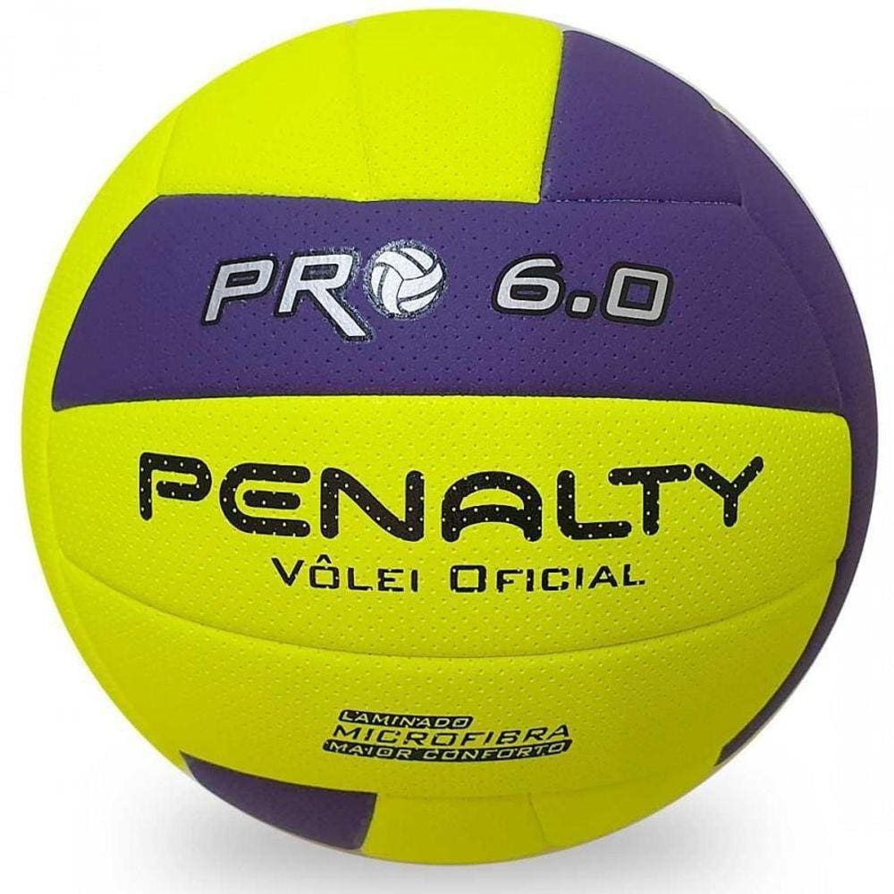 Bola Vôlei Penalty Pro 6.0 X Amarela