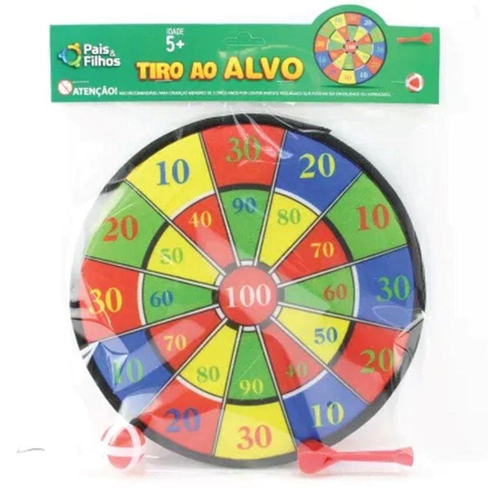 Jogo De Dardos Infantil Alvo Certo Tiro Ao Alvo