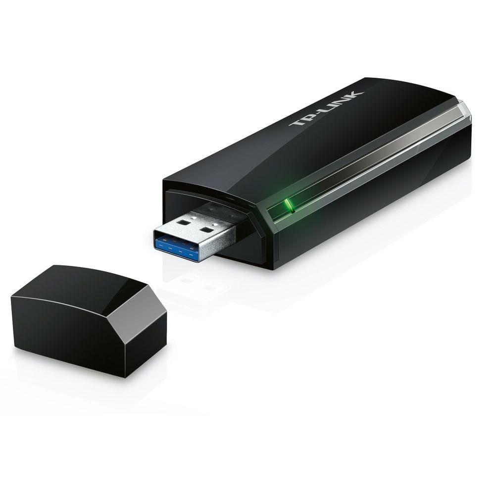 Adaptador USB Wireless TPLink Archer T4U AC1300 Dual Band