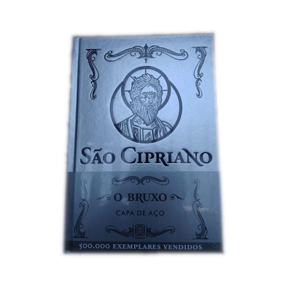 Livro De São Cipriano O Bruxo Capa De Aço