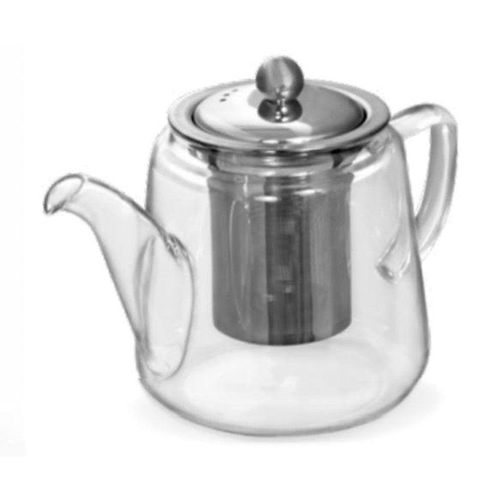 Bule Chá Vidro Borossilicato Com Infusor 600 Ml - Mimo Style