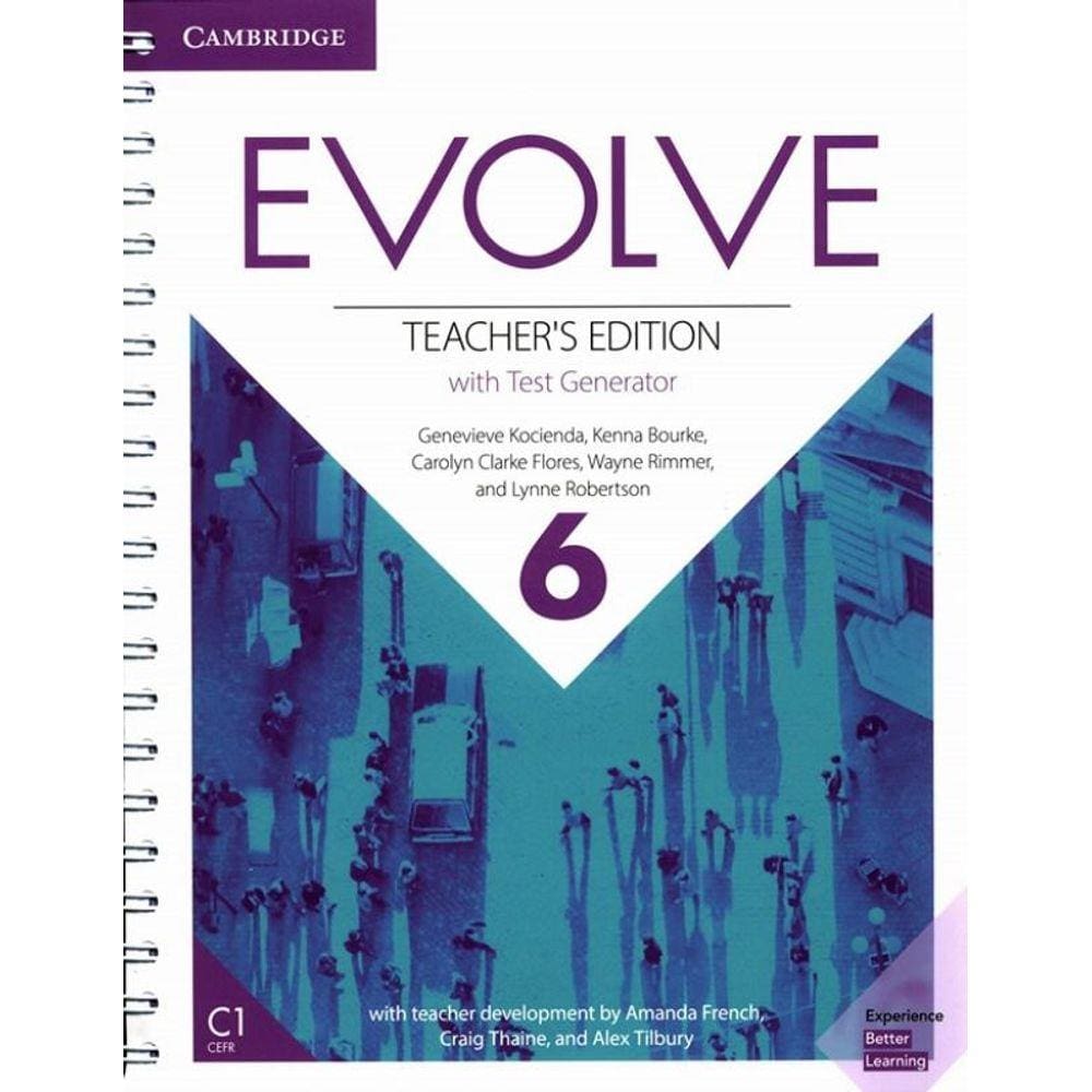 Evolve 6 - Teacher´S Edition With Test Generator