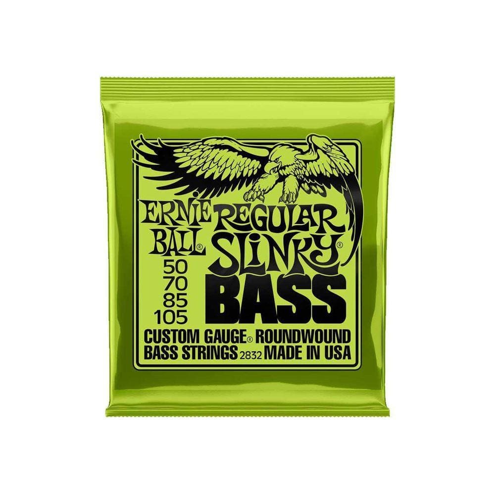 Encordoamento Para Baixo 4 Cordas Ernie Ball 050