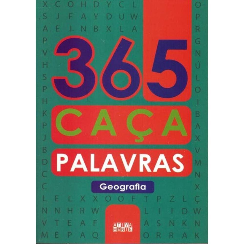 365 Caca-Palavras - Geografia