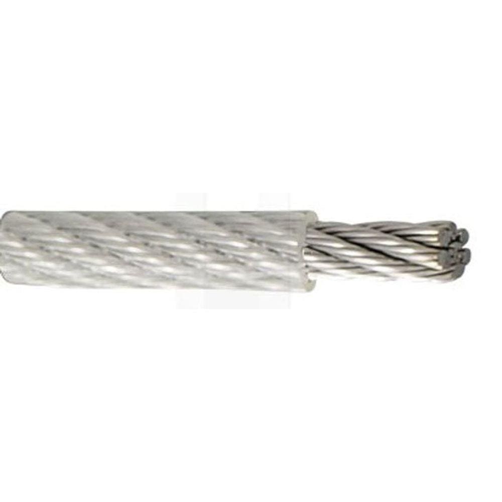 Cabo De Aço 3/16 Revestido com Pvc 50 Metros