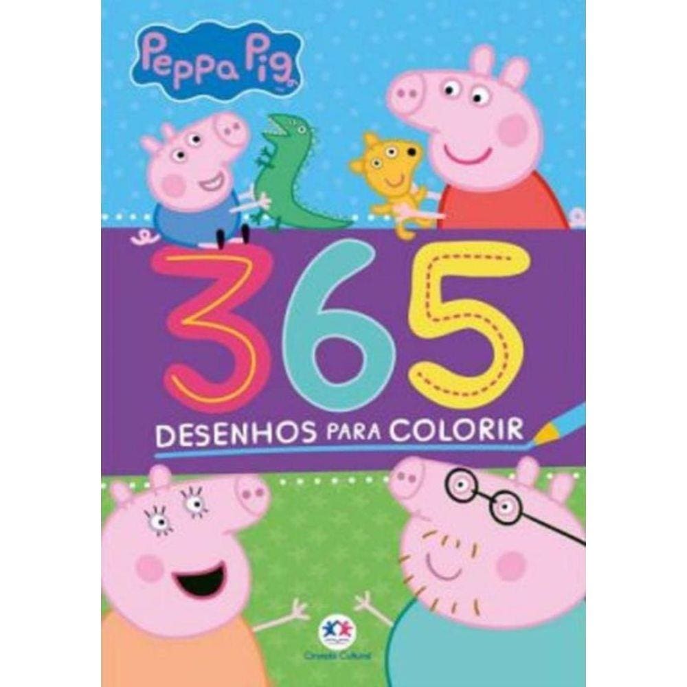 Peppa Pig - 365 Desenhos Para Colorir