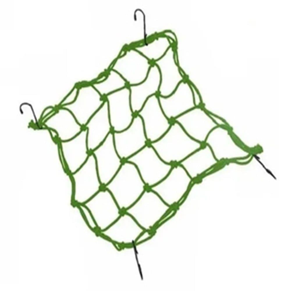 3 Rede Elástica Aranha P/ Moto Capacete Bagageiro 45 X 45 cm