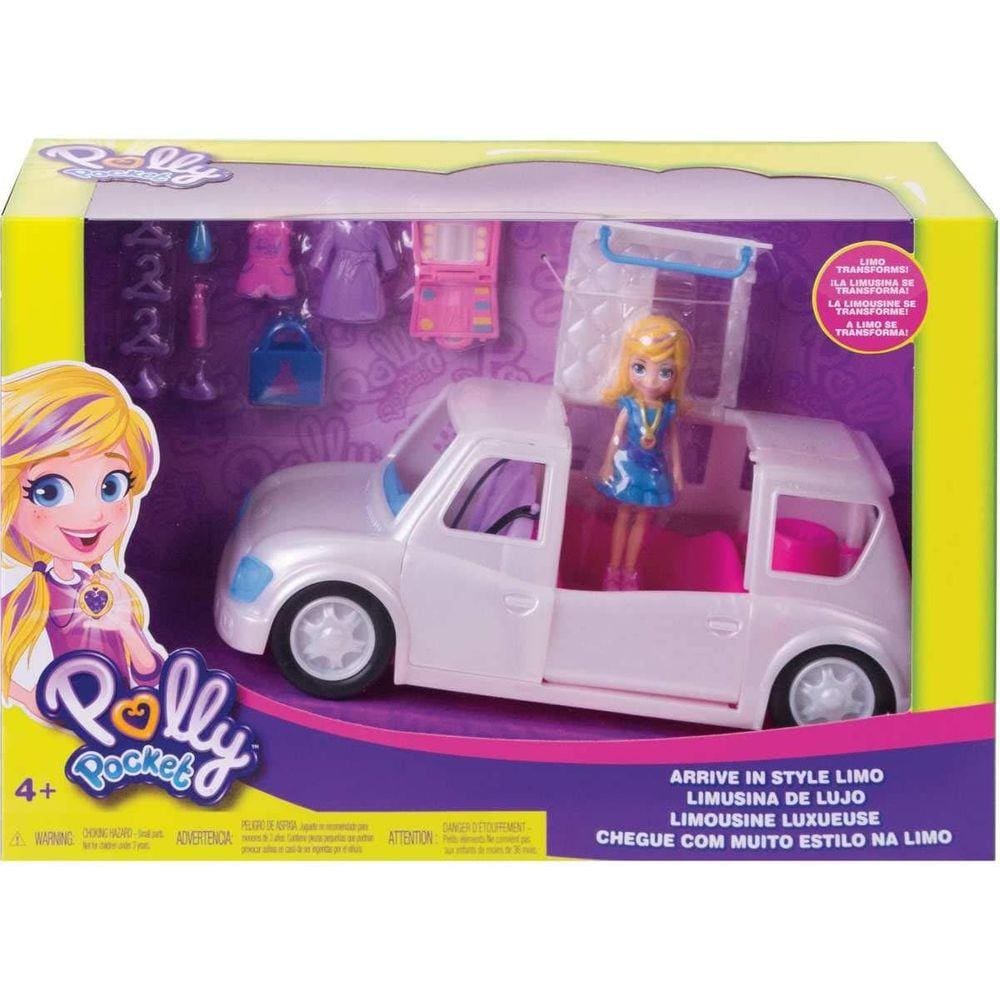 Polly Cola e Descola Sala de Jogos com Acessórios - Mattel