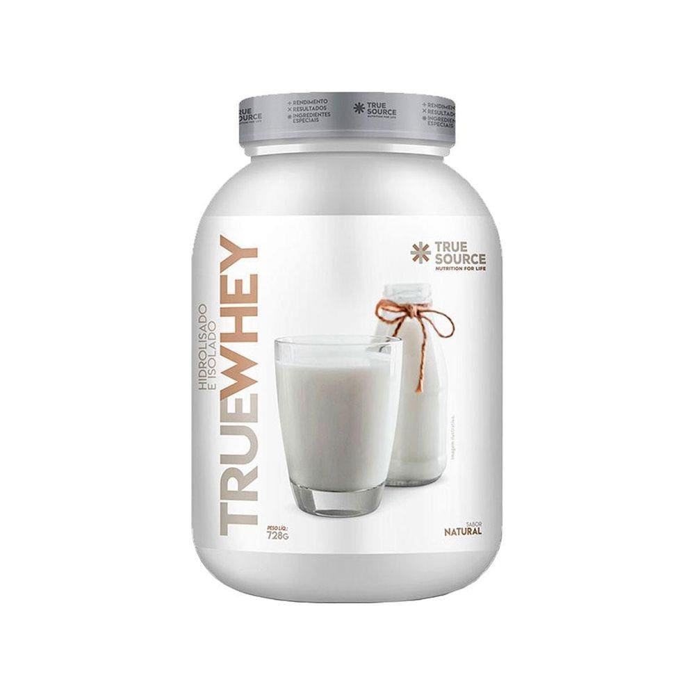 True Whey 728G - Natural - True Source Isolado E Hidrolisado