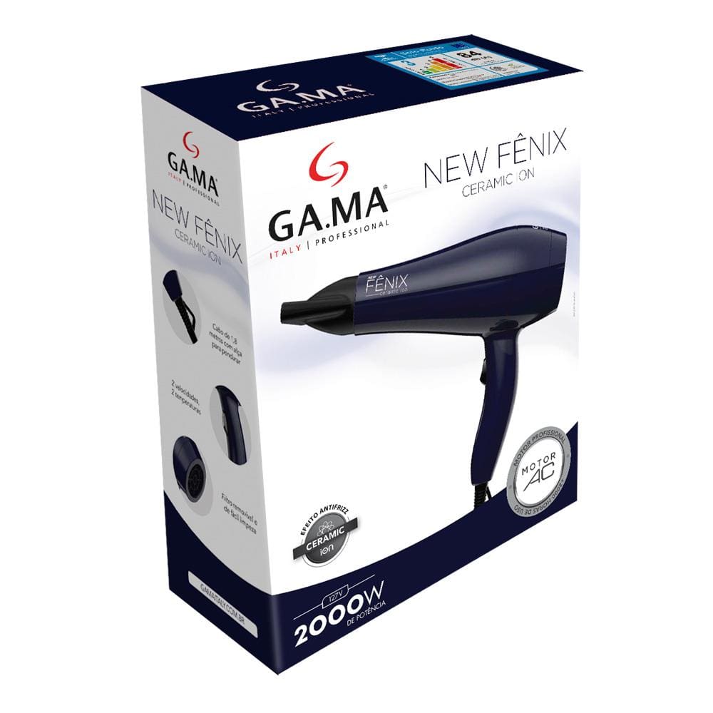 Secador de Cabelos GA.MA ItalyNew Fênix Ceramic | Extra