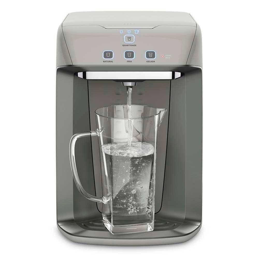 Purificador de Agua Electrolux Painel Blue Touch Prata 0,8L Bivolt PA26G