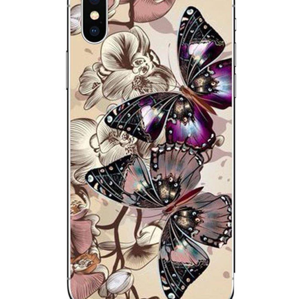 Capinha Para Celular Borboleta Azul-Iphone – Mega Brasil Store