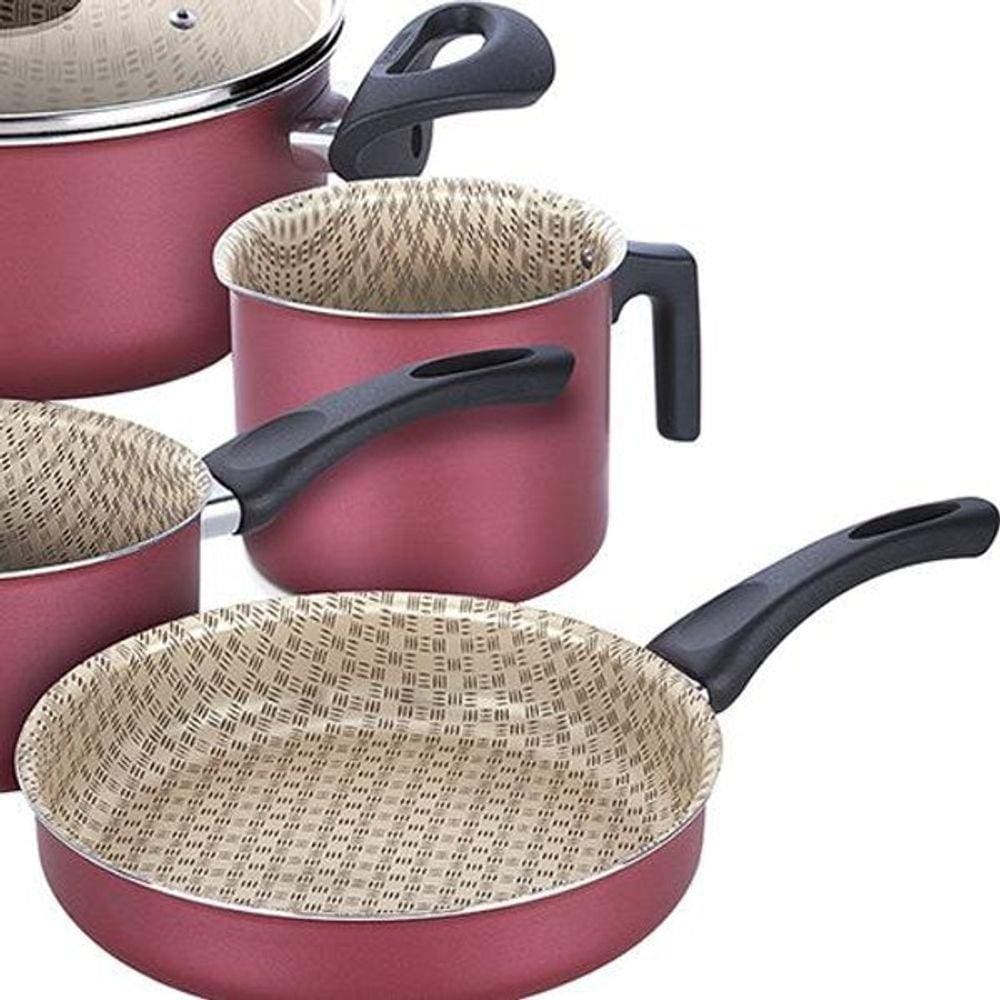 Kit Panelas Paris Antiaderente 7 Pç Cer