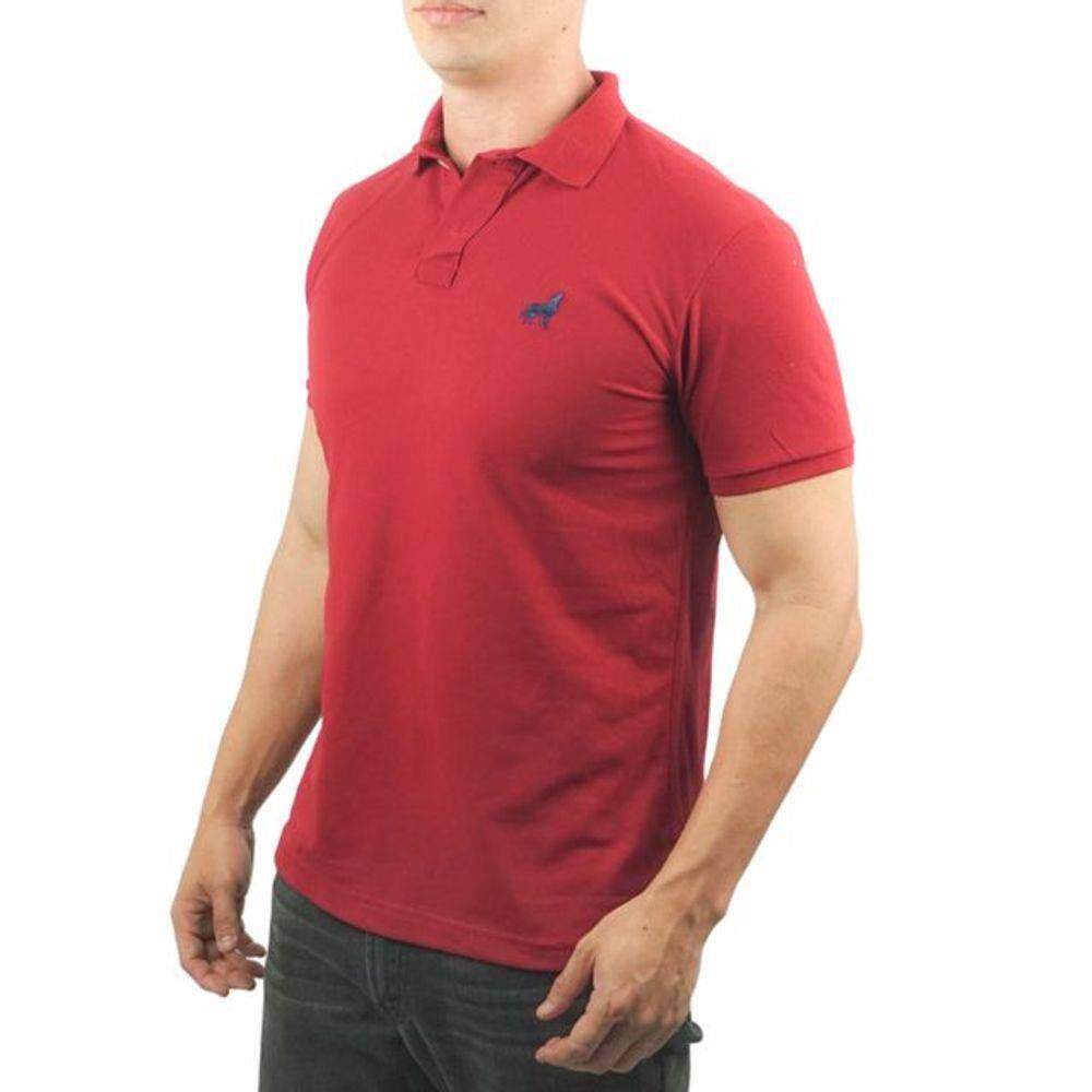 polo piquet masculina
