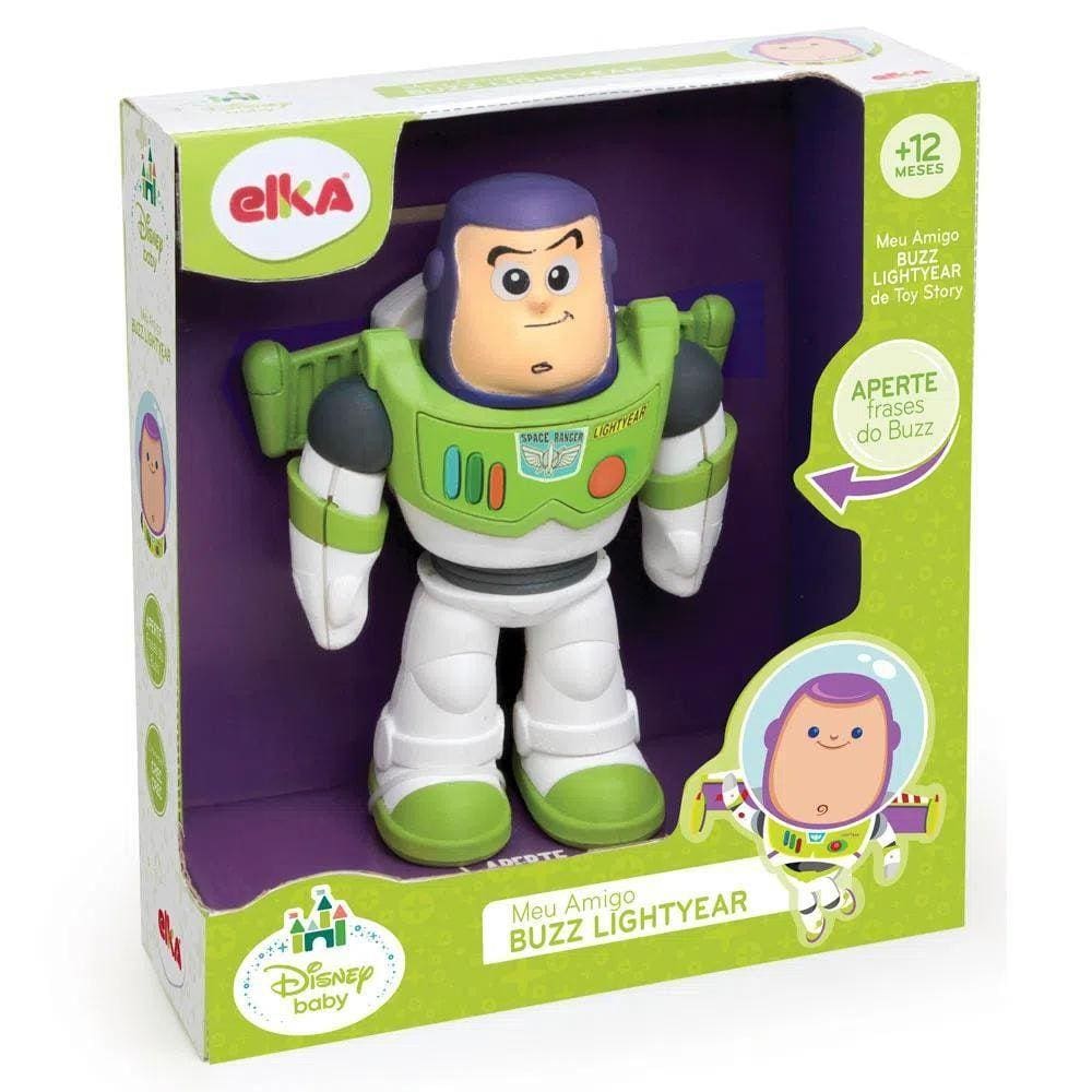 Boneco Articulado - 20Cm - Meu Amigo - Buzz Lightyear - Elka