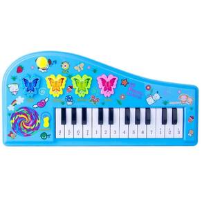 Teclado Bichinho Musical Azul Havan Toys - HBR0403