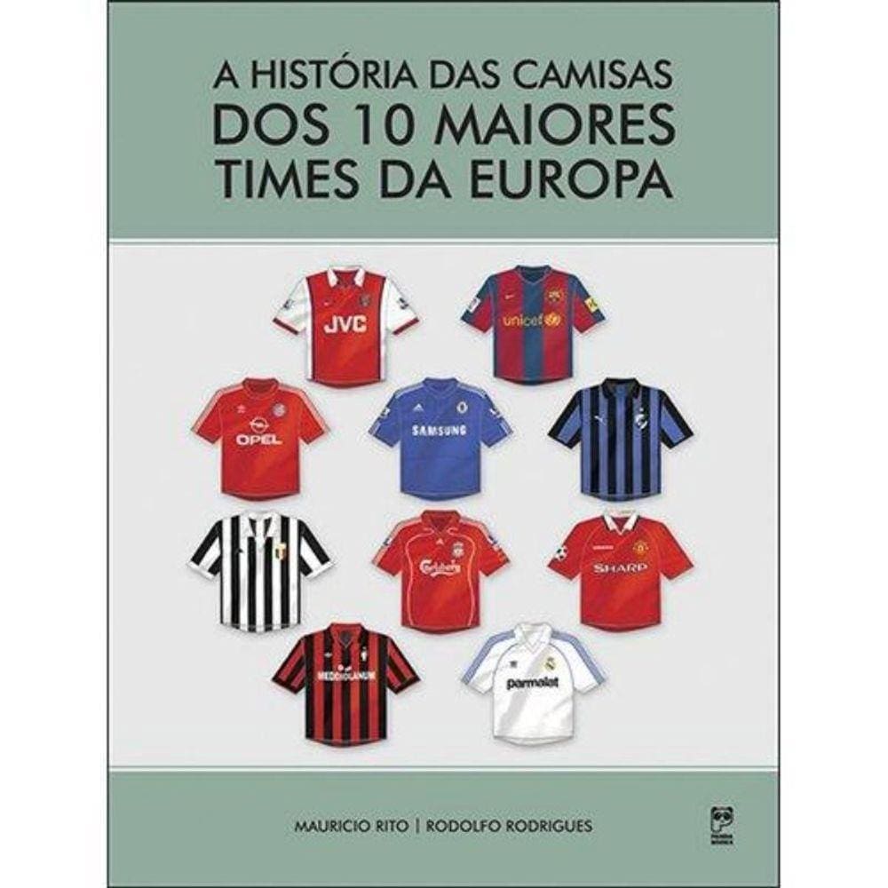 A Historia Das Camisas Dos 10 Maiores Times Da Europa