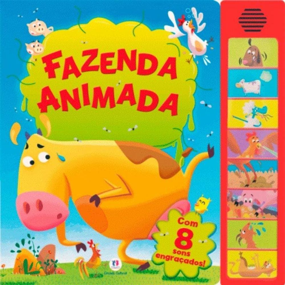 Fazenda Animada - Com 8 Sons Engracados