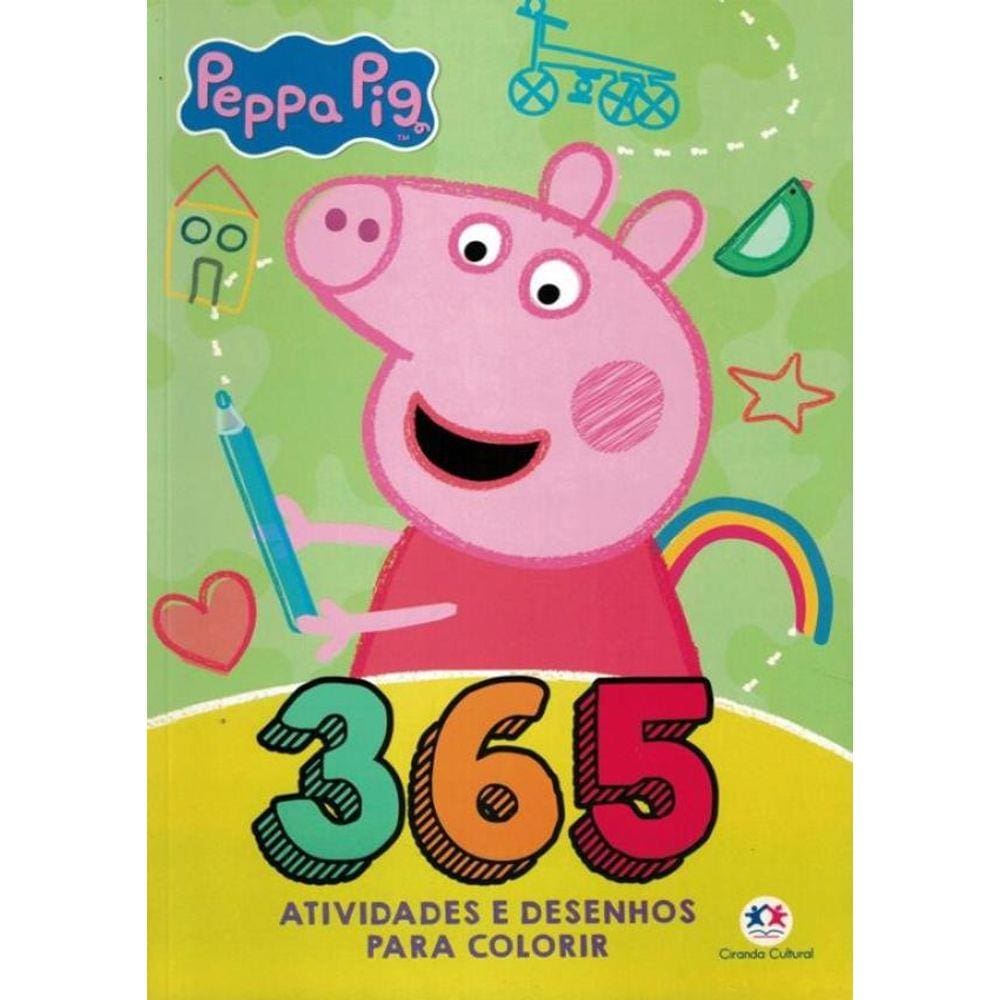 Peppa Pig - 365 Atividades E Desenhos Para Colorir | Extra