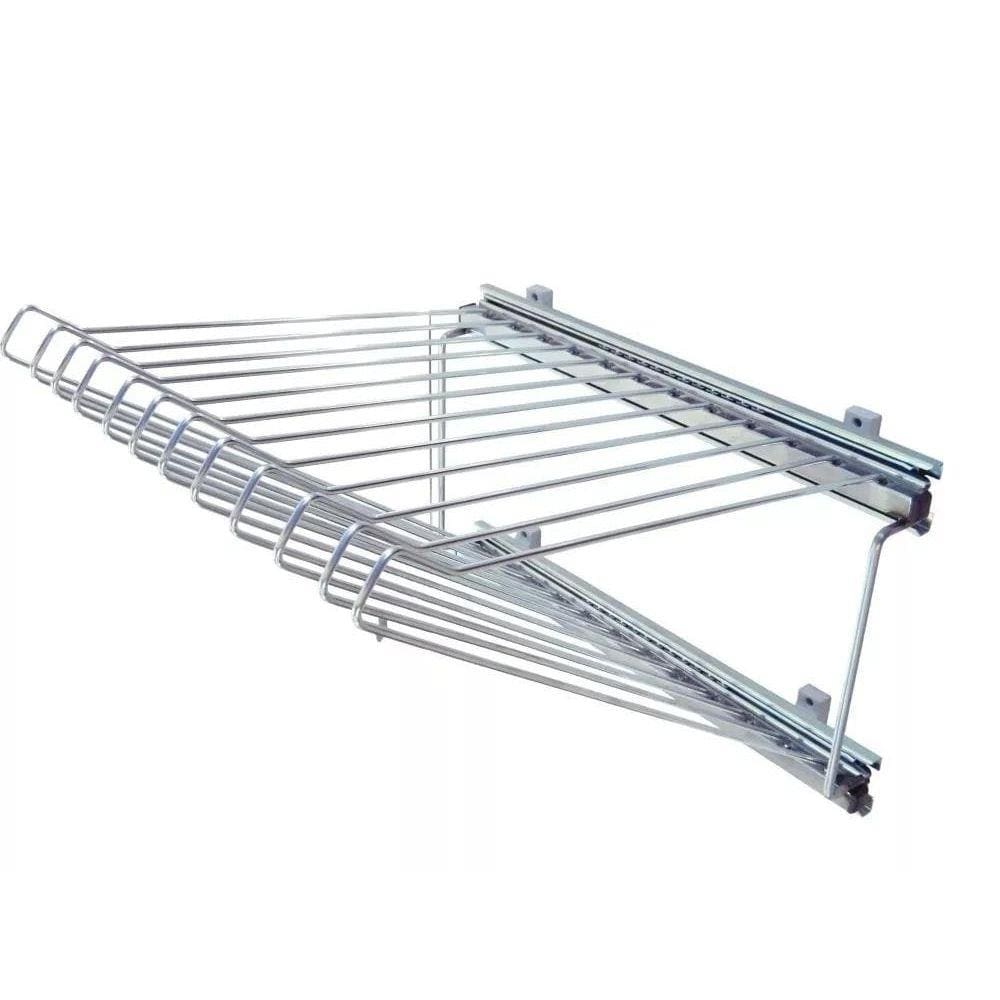 Calceiro Deslizante 12 Calças Com Corrediça Cromado Jomer