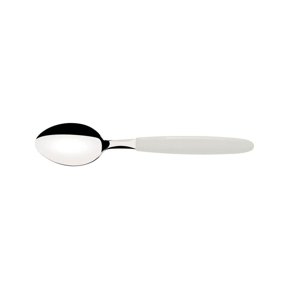 Colher para Sobremesa Tramontina Ipanema com Lâmina em Aço Inox e Cabo de Polipropileno Branco Tramontina