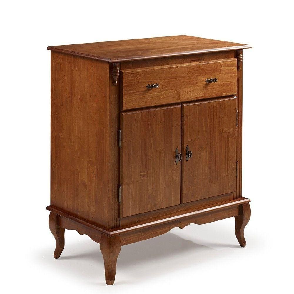 Balcão 2 Portas 1 Gaveta Imbuia Verniz