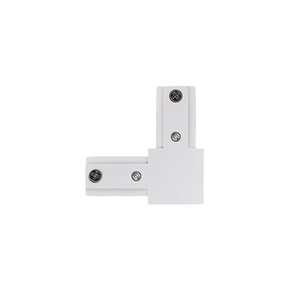 Conexão 90 Graus para Trilho Eletrificado Taschibra Direct Bivolt Branco