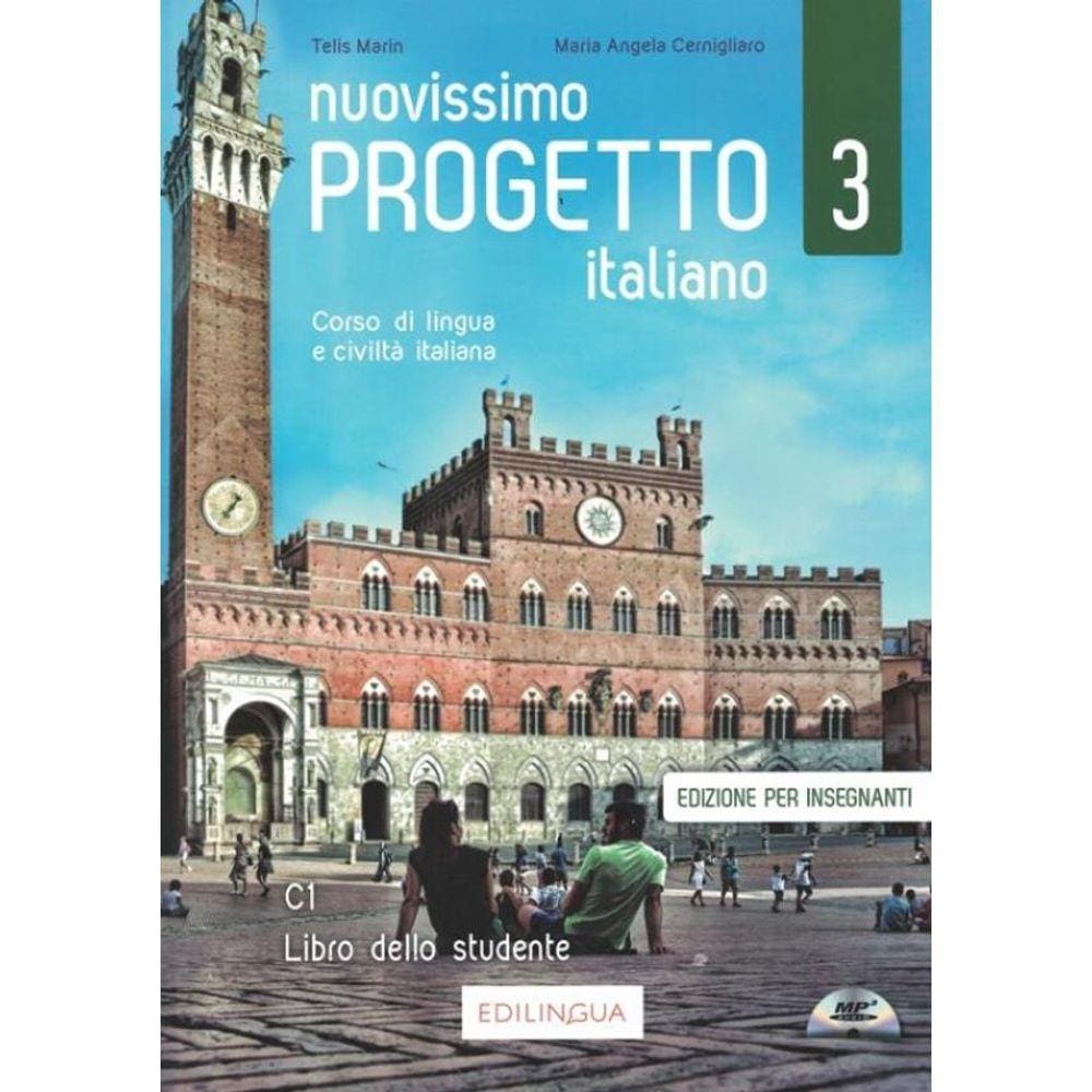 Nuovissimo Progetto Italiano 3 - Libro Dell´Insegnante + 2 Cd Audio