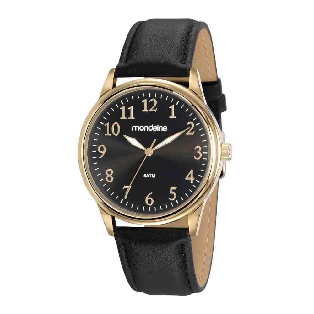 Relógio Mondaine Masculino Dourado 99546GPMVDH2