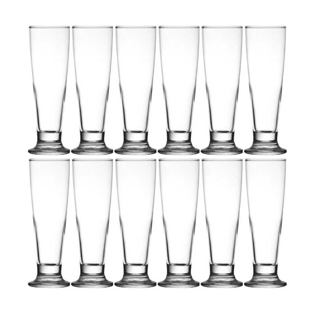Conjunto De Copos De Vidro Para Cerveja 12 Peças 300 Ml