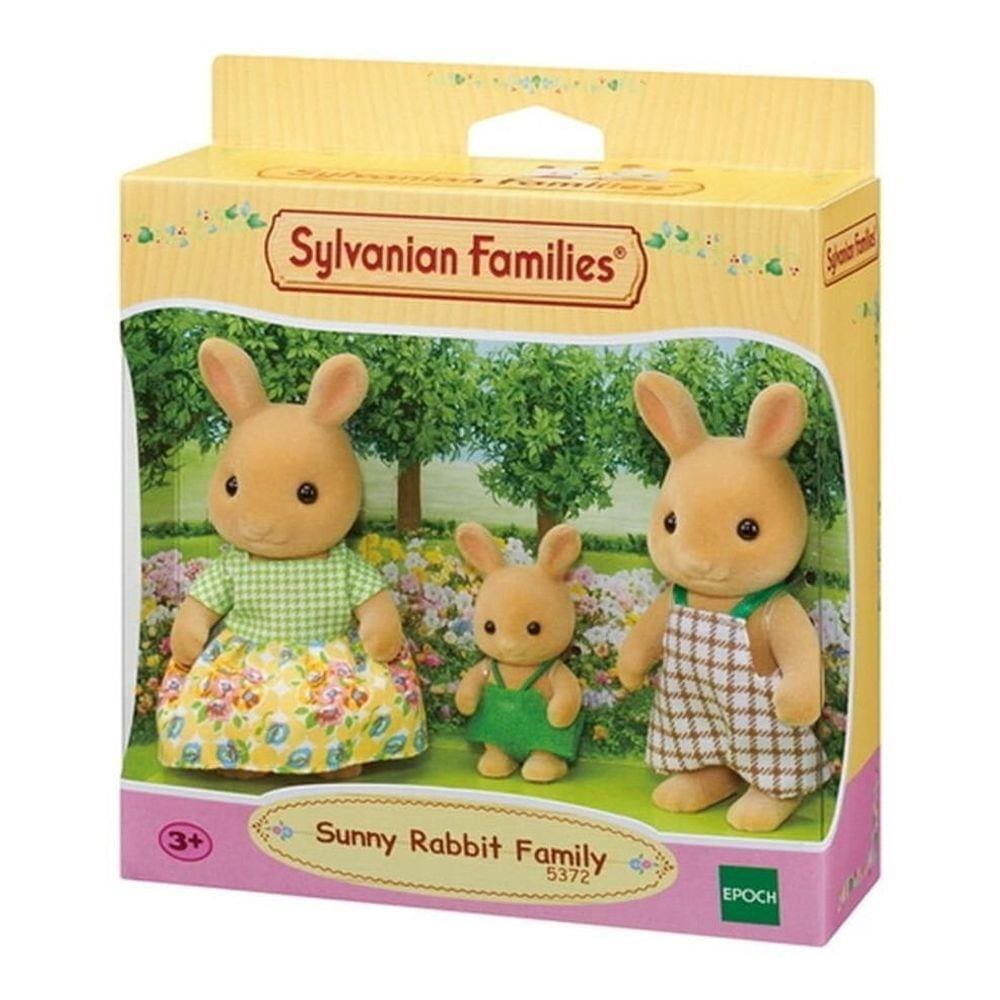 Sylvanian Families Familia Coelhos Raio De Sol  Epoch