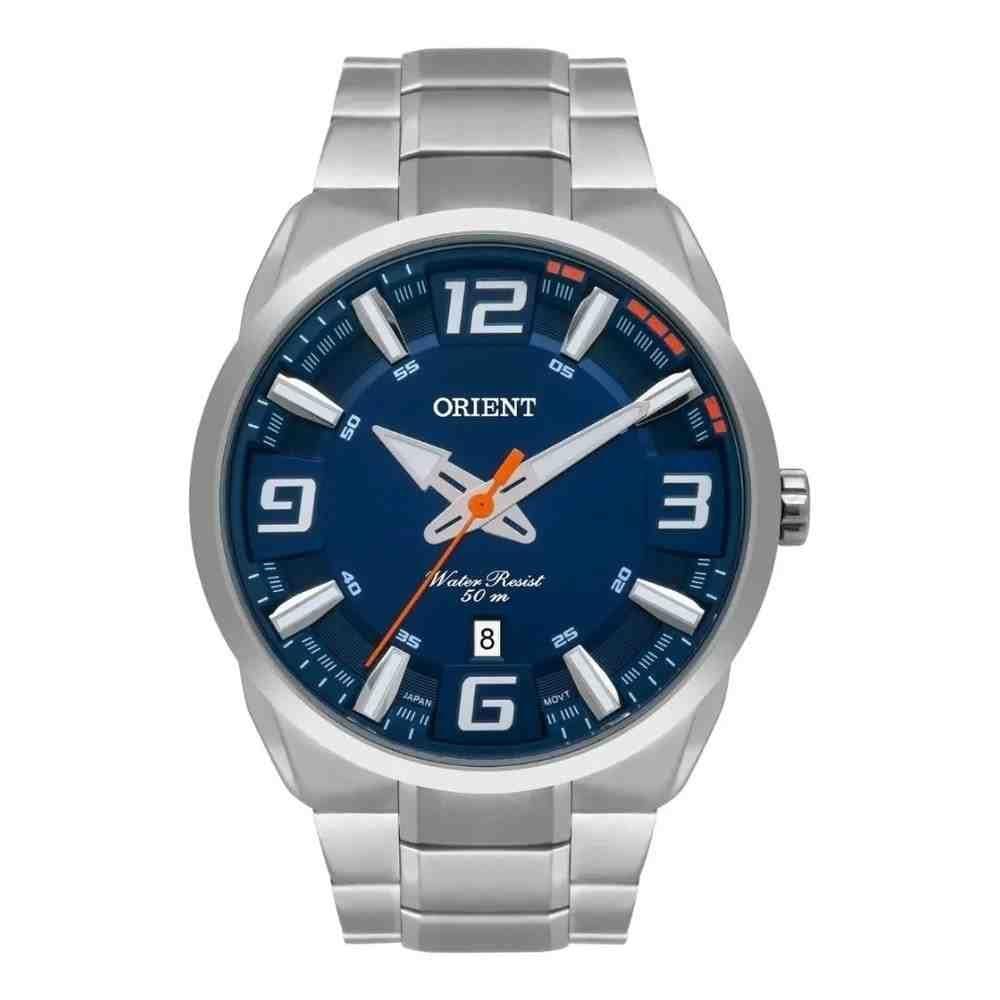 Relógio Orient Masculino Prata MBSS1359 D2SX