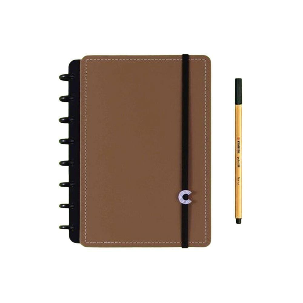 Caderno Inteligente A5 Pequeno Caramel - 80 Folhas