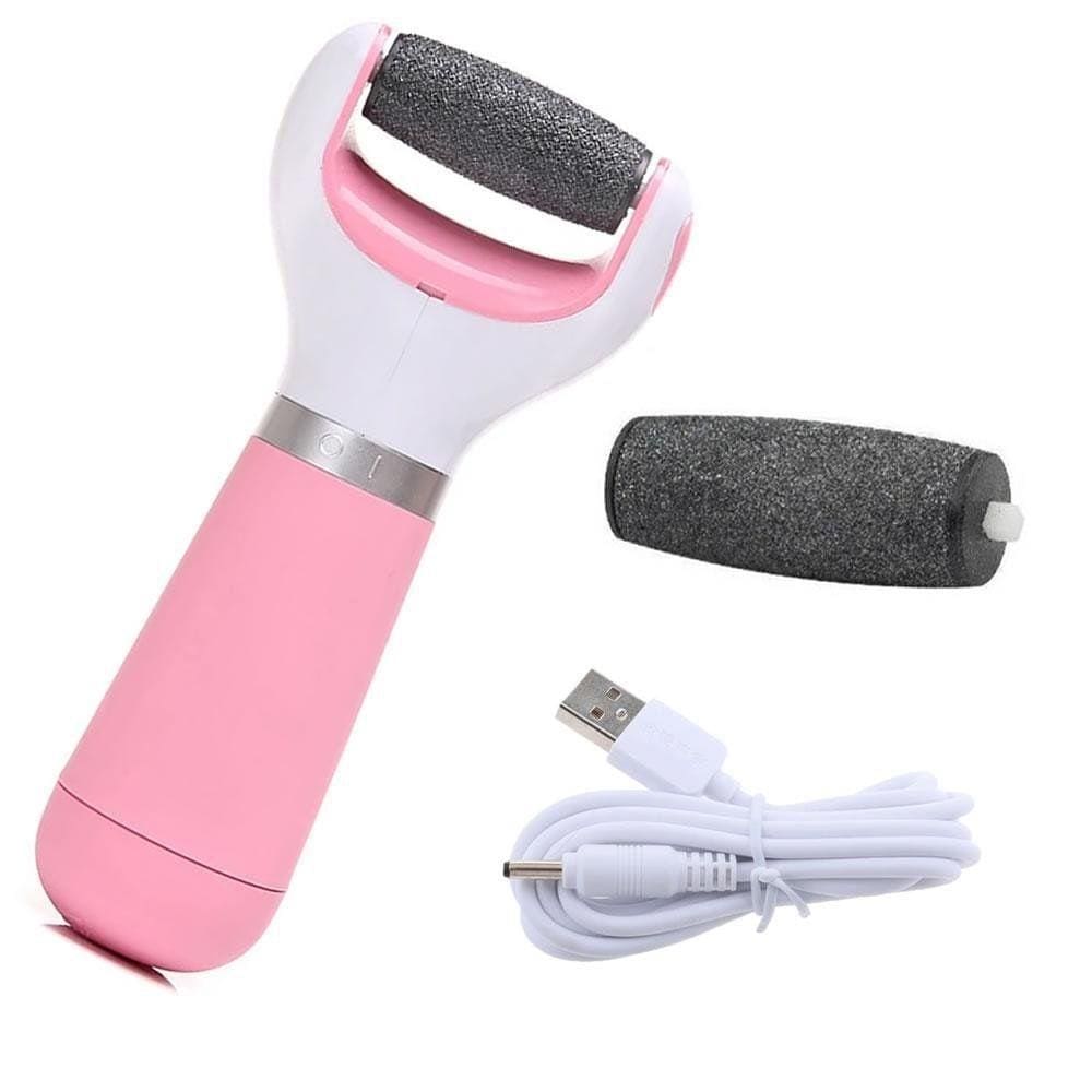 Lixa Pés Esfoliador Elétrica Removedor Calos Usb + 1 Refil