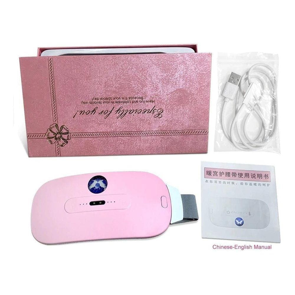 Massageador E Aquecedor Infravermelho Dor Cólica Menstrual