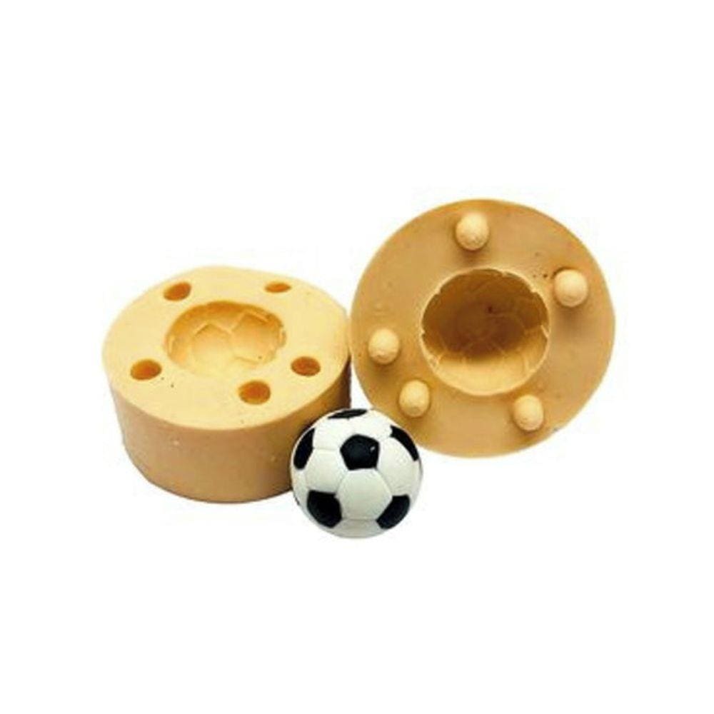 Molde De Silicone Bola 3D, Futebol